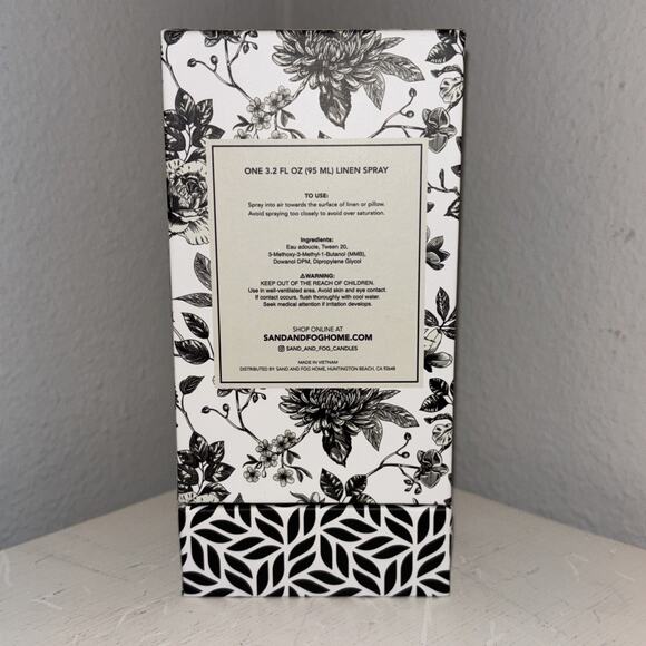 Sand + Fog Cashmere & Linen Linen Spray 3.2 fl New in Box - Picture 2 of 3